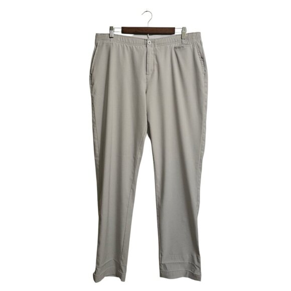 Three Sixty Six Quick Dry Light Weight Golf Pants In Silver Gray Sz 16 - Picture 2 of 9